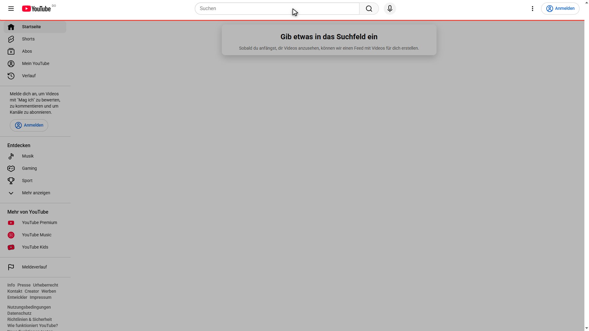 Fertig: YouTube auf Deutsch