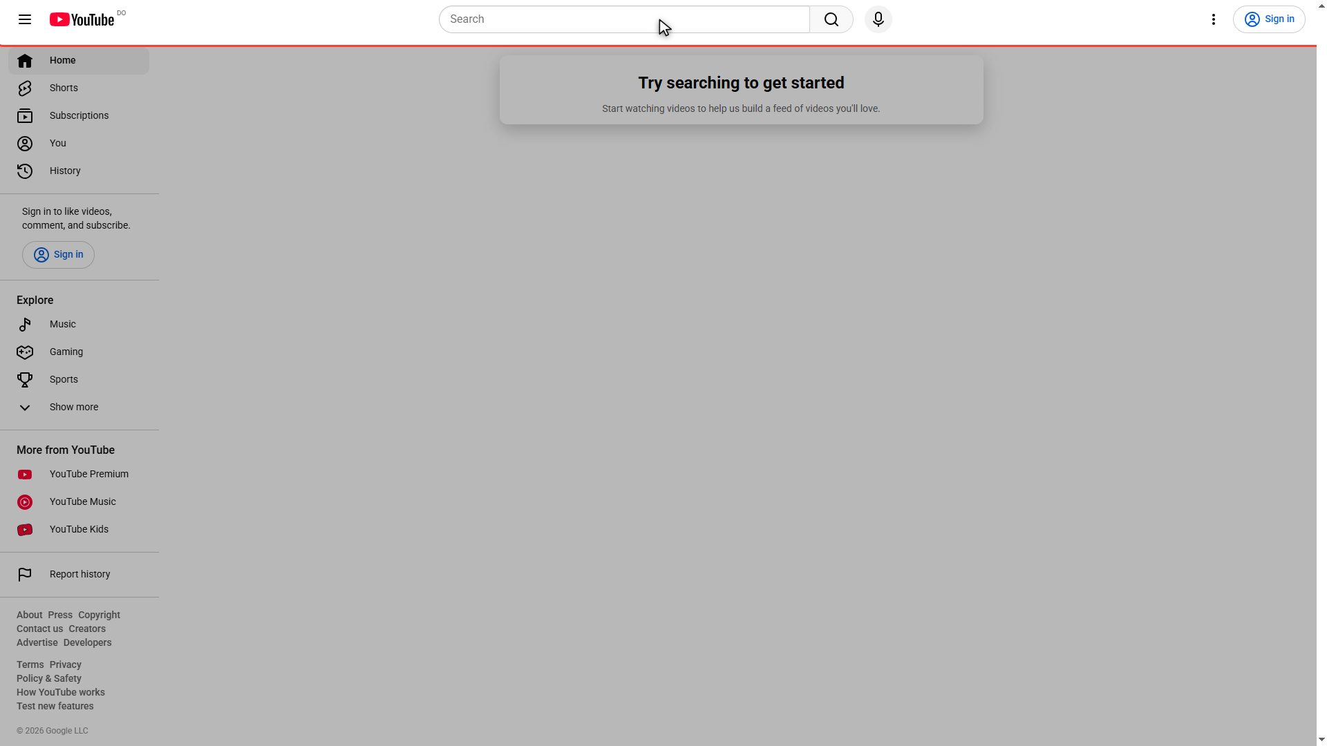 Done: YouTube in English